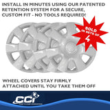 Coast To Coast 15 Inch Wheel Cover Set (MPN: IWCB94415S)