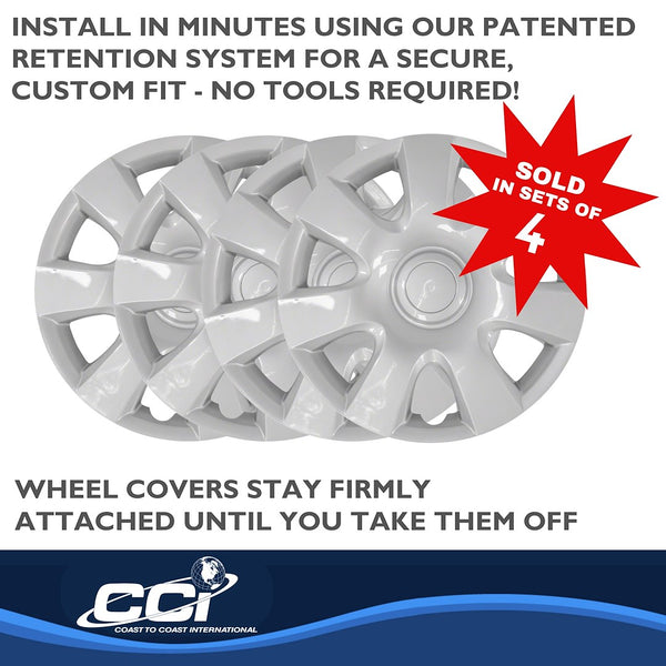 Coast To Coast 15 Inch Wheel Cover Set (MPN: IWCB94415S)