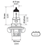 Hella Halogen Headlight Bulb H13 (MPN: H13)