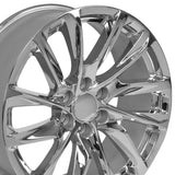 OE Wheels CA90 Chrome Plated Wheel (MPN: CA90-22090-6550-28C)
