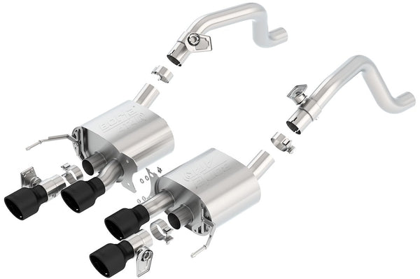 Borla ATAK Series Axle Back Exhaust System (MPN: 11856CB)