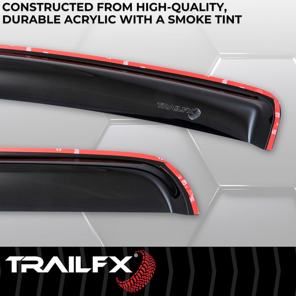 TrailFX TFX 4-PC Window Vents (MPN: 4056IC)