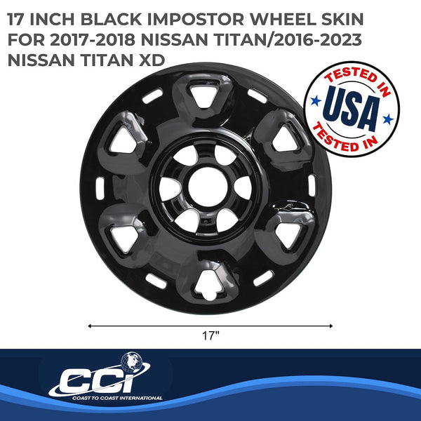Coast To Coast Impostor Wheel Skin (MPN: IWCIMP101BLK)