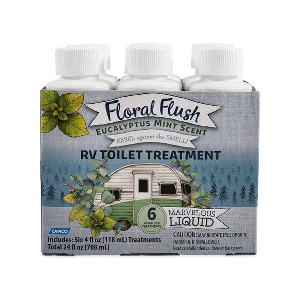 Waste holding tank treatment with floral flush (MPN: 41482)