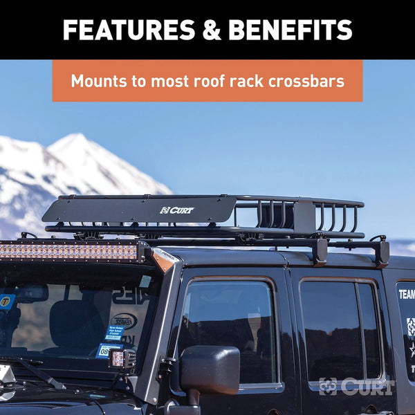 CURT Roof Basket Cargo Carrier (MPN: 18115)