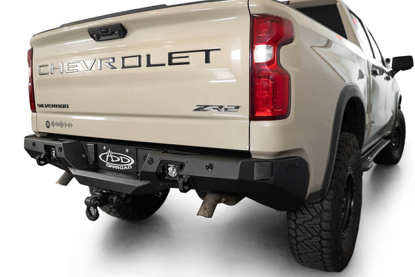 Stealth Fighter Rear Bumper for 2022+ GMC/Chevy 1500 (MPN: R120081090103)