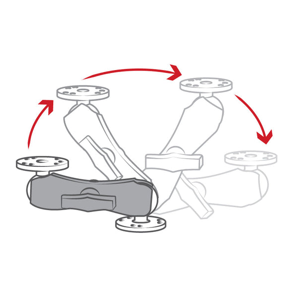 Ram Mounts Mobile Electronics Device Mount Arm (MPN: RAM-201U)