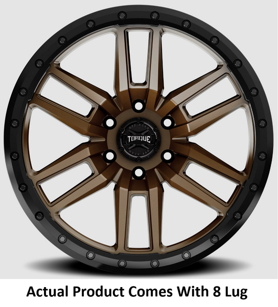 Torque Wheels 20 Inch Satin Bronze Wheel (MPN: TW411C-2090980700)