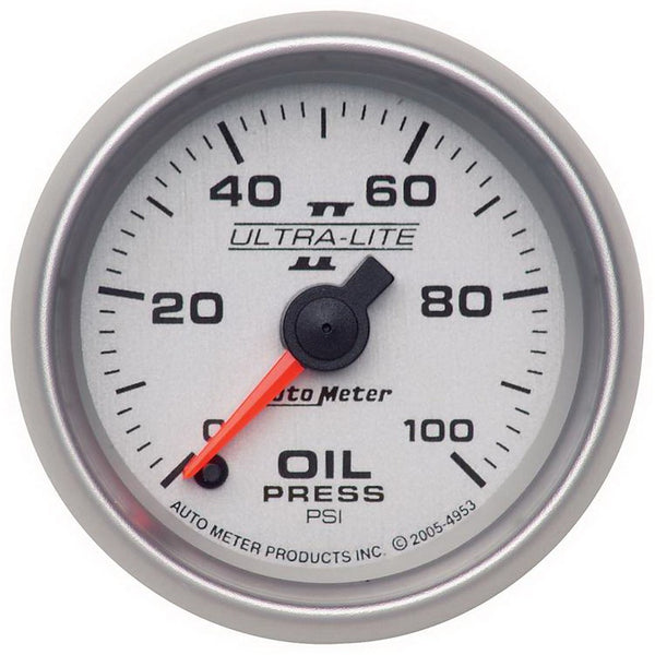 AutoMeter Ultra-Lite Oil Pressure Gauge (MPN: 4953)