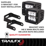 TrailFX LED Driving Fog Lights (MPN: 3X2CFPR)