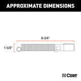 7-Way Round Trailer Wiring Connector (MPN: 58180)