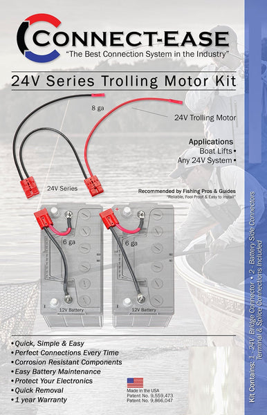 Connect-Ease Trolling Motor Wiring Kit (MPN: RCE24VBK)