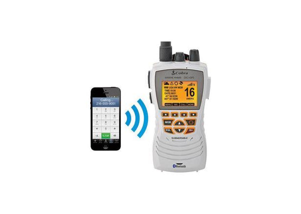 Cobra Marine Handheld VHF Radio (MPN: MRHH600WFLTGPSBT)