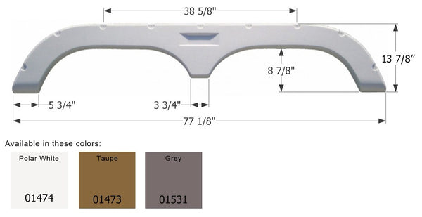 Icon RV Fender Skirt (MPN: 01474)