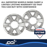 Coast To Coast Impostor Wheel Skin 17 Inch (MPN: IWCIMP369X)