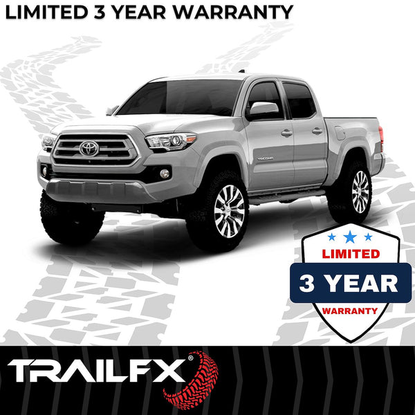 TrailFX Nerf Bar 4 Inch Oval Tube Side Steps (MPN: A1009B)