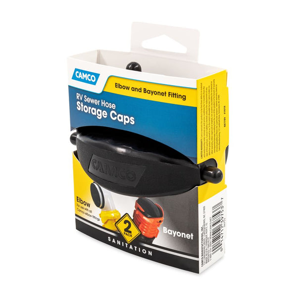 Camco Sewer Cap for Elbow or Bayonet Connectors (MPN: 39753)