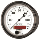 AutoMeter Speedometer Old Tyme White II (MPN: 1287)