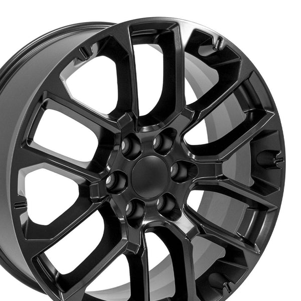 OE Wheels CV67 22 Inch Aluminum Wheel (MPN: CV67-22090-6550-28B1)