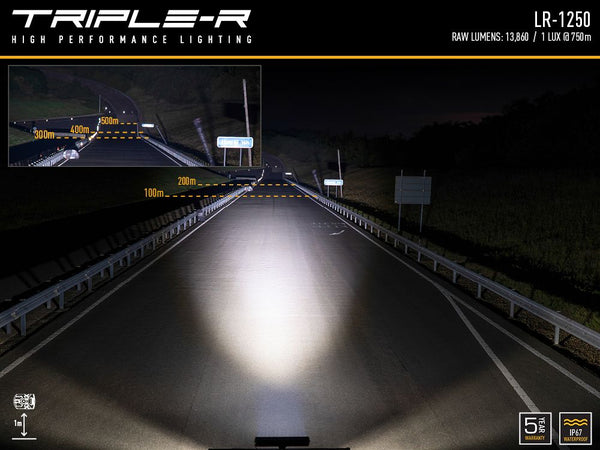 Triple-R Light LR-1250 LED Light Bar (MPN: LR12-PL-B)
