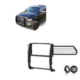Black Horse Grille Guard Kit (MPN: 17DR01MA-PLFB)