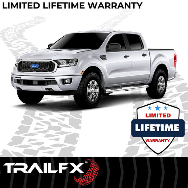 TrailFX 5 Inch Oval Straight Side Bars (MPN: A7093S)