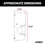 Aries Jeep Security Cargo Lid (MPN: ALC25000-01)