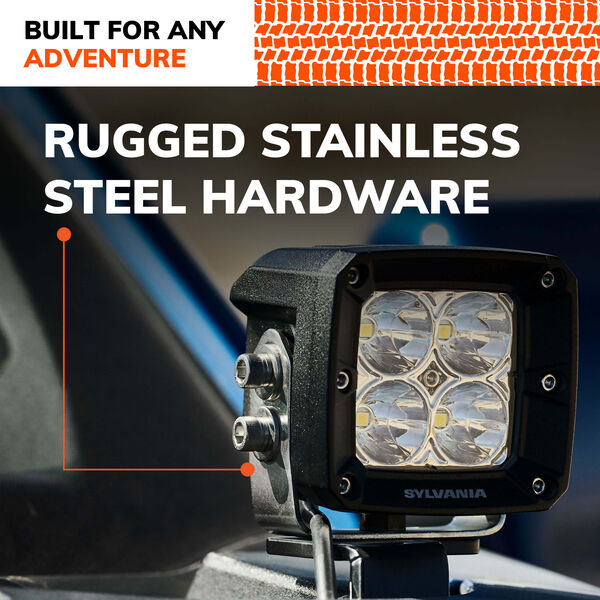 Sylvania Ultra LED Off-Road Pod Light (MPN: ULCUBE3INSP2.BX2)