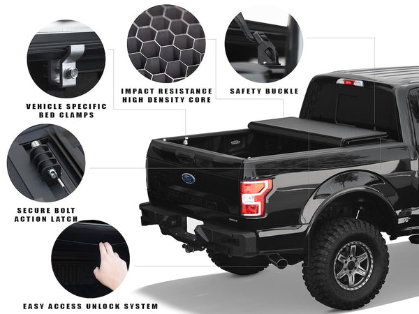 Armordillo CoveRex TFX Series Hard Folding Tonneau Cover (MPN: 8717806)
