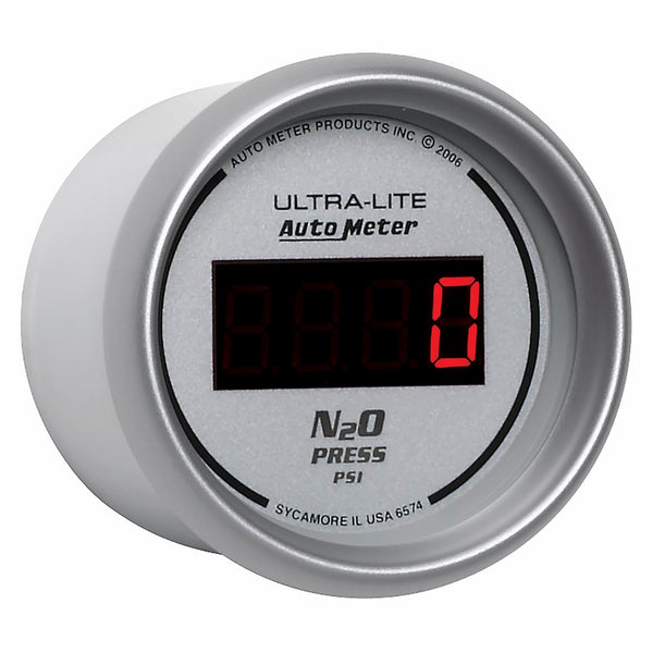 AutoMeter Ultra-Lite Nitrous Oxide Pressure Gauge (MPN: 6574)