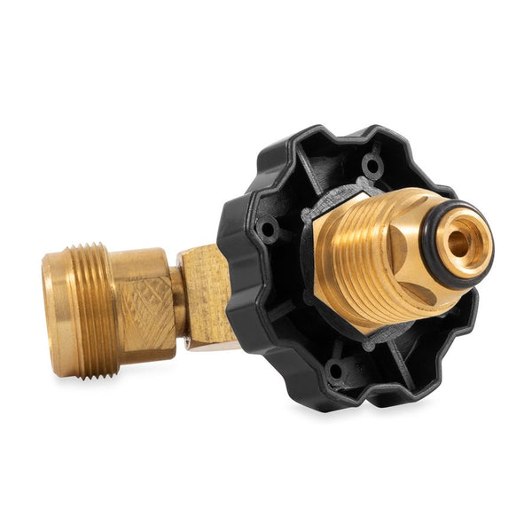 Propane supply splitter for multiple appliance connections (MPN: 59893)