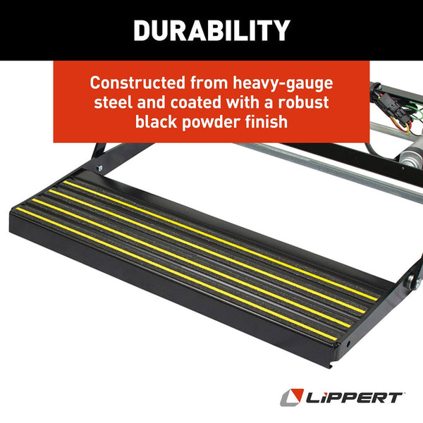 Lippert Components Electric Folding Step (MPN: 372604)