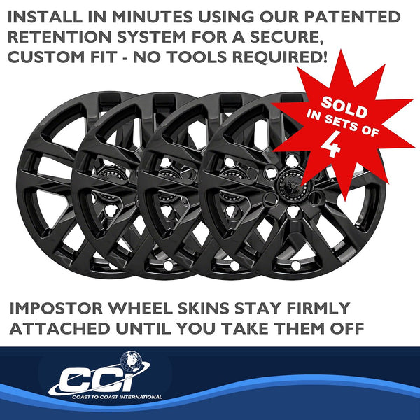 Coast To Coast Impostor Wheel Skin 18 Inch (MPN: IWCIMP432BLK)