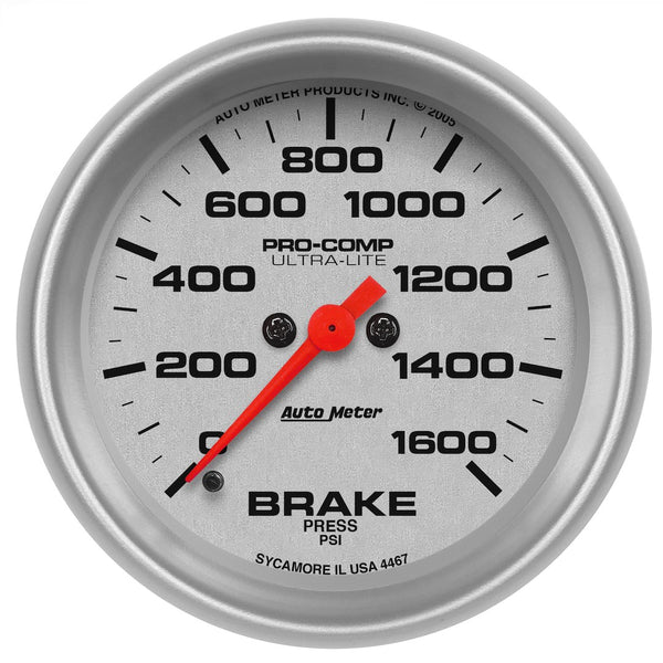 AutoMeter Ultra-Lite Brake Pressure Gauge (MPN: 4467)