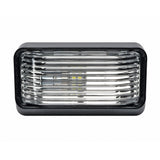 LED Porch Light with Clear Lens and Black Base (MPN: 20676)