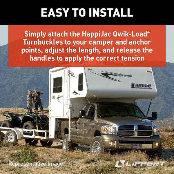 Happijac Qwik-Load Turnbuckle Set (MPN: 182895)