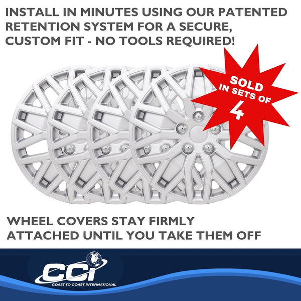 16 Inch Wheel Cover Set by Coast To Coast (MPN: 105116S)