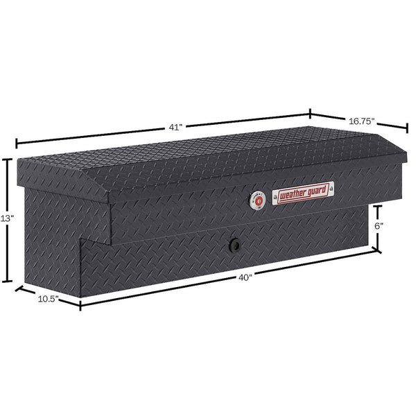 Weather Guard Lo-Side Aluminum Tool Box (MPN: 184-6-04)