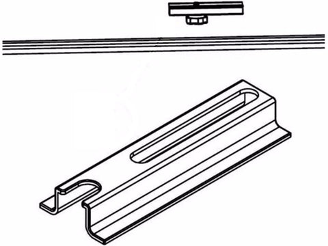 BAK Industries Tonneau Cover Adjusting Rod Slide Lock (MPN: PARTS-356A0013)