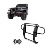 Black Horse Grille Guard Kit (MPN: 17JPWRMA-PLFB)