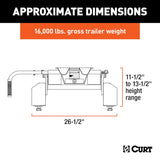 CURT E16 Fifth Wheel Trailer Hitch (MPN: 16097)