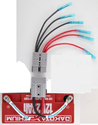 Connect-Ease Yak Quik Battery Connection Harness (MPN: RCE12VKYK)
