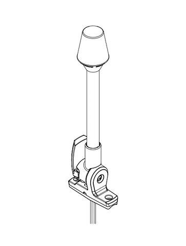 Attwood Marine All-Round Navigation Light (MPN: 5120-P12-1)