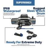 Superwinch SX Series Vehicle Recovery Winch (MPN: 1712201)