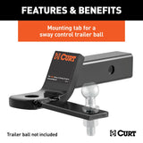 Curt Trailer Hitch Ball Mount (MPN: 45820)