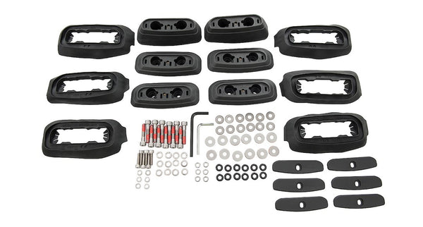 Rhino Rack Roof Rack Mounting Kit (MPN: RCP23-BK)