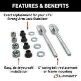 Lippert Components JT's Strong Arm Stabilizer Kit (MPN: 314596)