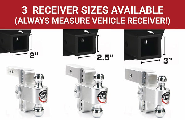 Weigh Safe Adjustable Ball Mount (MPN: CTB8-2)