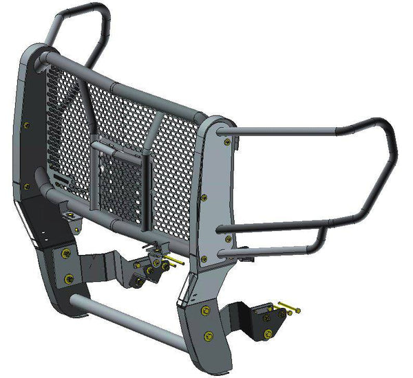 Black Horse Off Road Grille Guard (MPN: RU-GMSI19-B)
