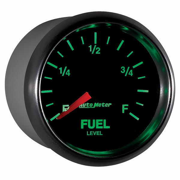 AutoMeter GS Series Fuel Level Gauge (MPN: 3810)